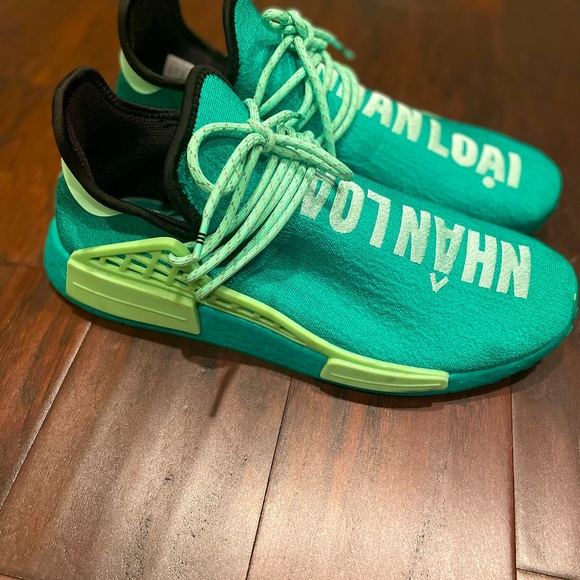 adidas gazelle silver green womens adidas x Pharell Williams NMD Human Race main image 0